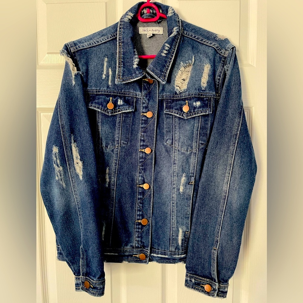 Jack & Avery- size medium, denim jean jacket - Picture 1 of 2